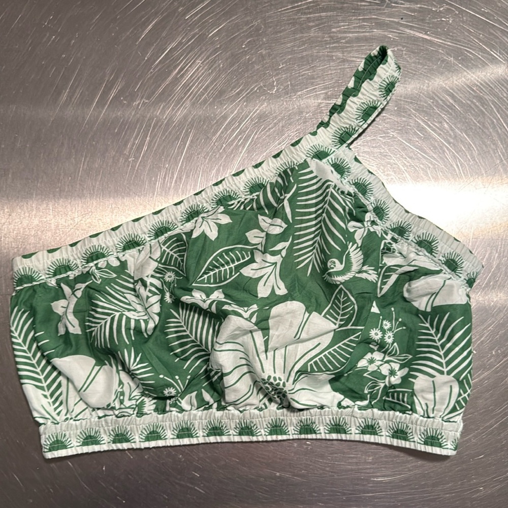 Farm Rio Macaw Elegance Crop Top
